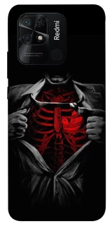 Чохол на Xiaomi Redmi 10C Skeleton Heart фото 1 з 1