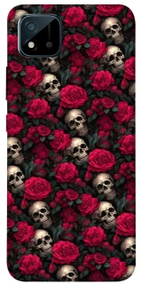 Чохол на Realme C11 (2021) Черепа та рози фото 1 з 1