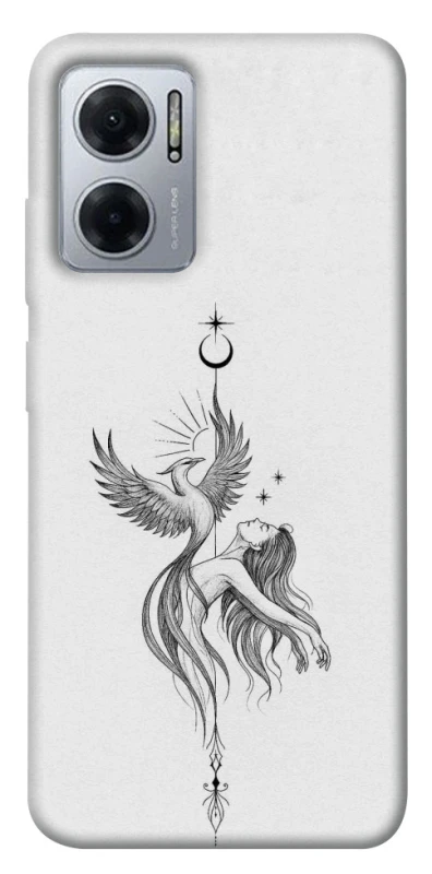 Чехол на Xiaomi Redmi Note 11E Tattoo ver.10 фото 1 из 1