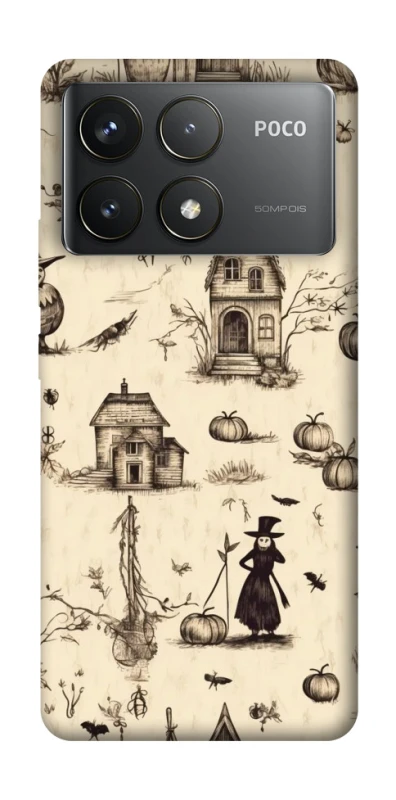 Чохол на Xiaomi Poco F6 Pro Halloween aesthetic ver.1 фото 1 з 1