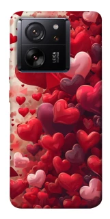 Чехол на Xiaomi 13T Many hearts фото 1 из 1