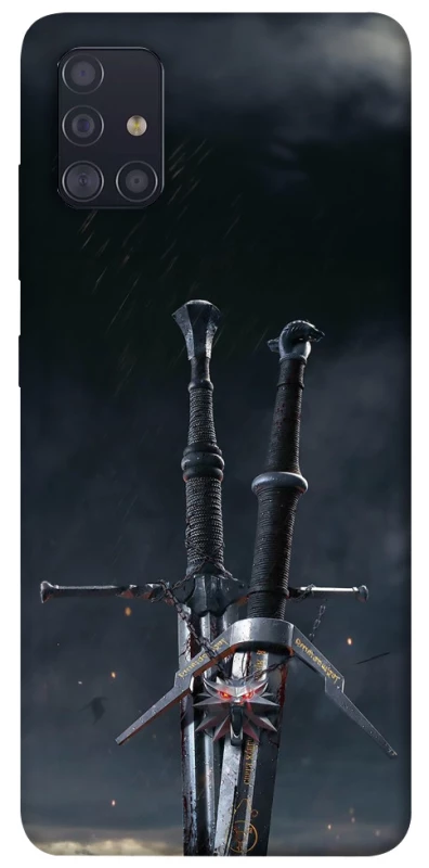 Чохол на Samsung Galaxy A51 Мечі Ведьмака фото 1 з 1