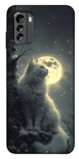 Чохол на Nokia G60 Кіт під місяцем фото 1 з 1