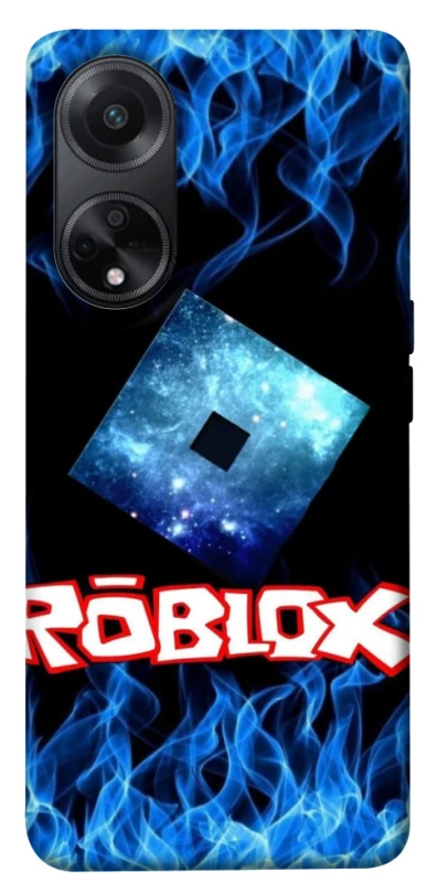 Чехол на Oppo A58 4G Roblox Galaxy Flame Logo фото 1 из 1