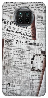 Чехол на Xiaomi Mi 10T Lite / Redmi Note 9 Pro 5G Газеты фото 1 из 1