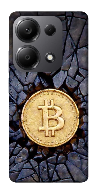 Чехол на Xiaomi Redmi Note 13 Pro 5G Bitcoin cracks фото 1 из 1