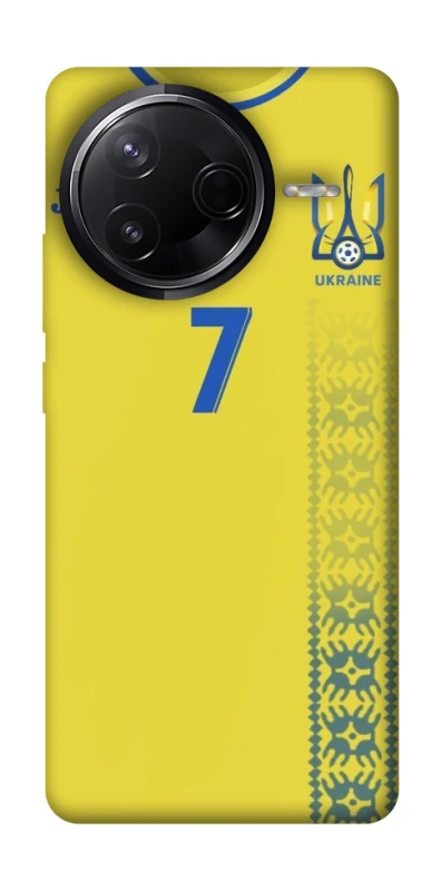 Чехол на Infinix Note 50 Pro UA-Football ver.3 фото 1 из 1