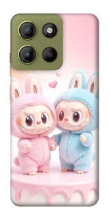 Чехол на Motorola Moto G15 4G Labubu Twins фото 1 из 1