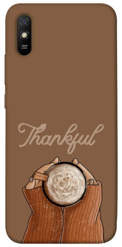 Чохол на Xiaomi Redmi 9A Thankful coffee фото 1 з 1