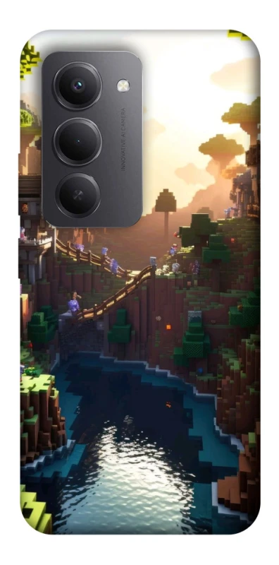 Чохол на Xiaomi Redmi 15 (EU) Minecraft sunset фото 1 з 1