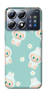 Чохол на Xiaomi POCO X8 Pro Labubu Green фото 1 з 1