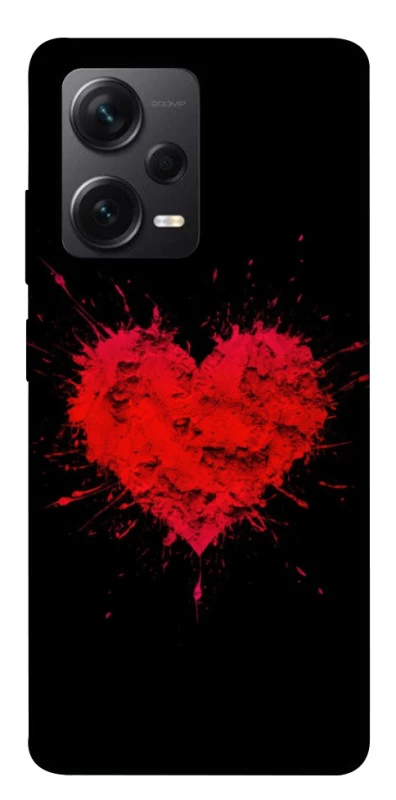 Чохол на Xiaomi Redmi Note 12 Pro 5G Splash heart фото 1 з 1
