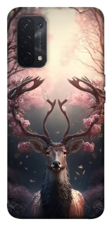 Чехол на Oppo A54 5G / A74 5G Скандинавский олень v3 фото 1 из 1