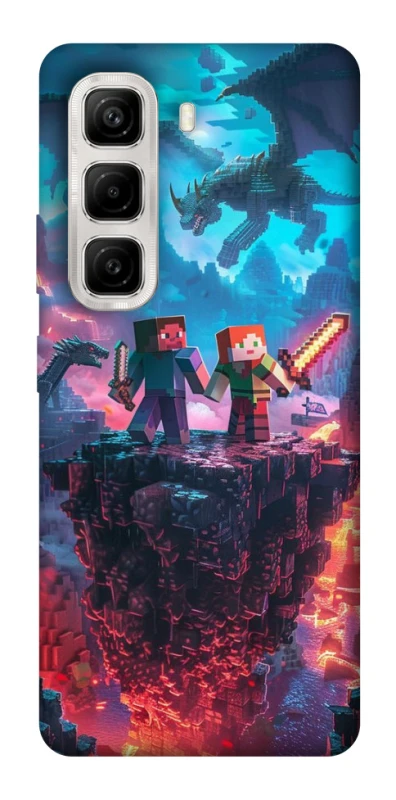Чохол на Infinix Hot 50 4G Minecraft v3 фото 1 з 1