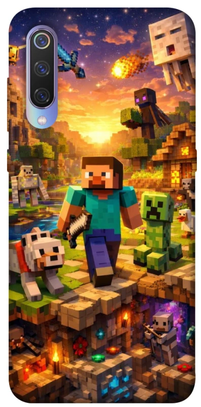 Чохол на Xiaomi Mi 9 Minecraft v6 фото 1 з 1