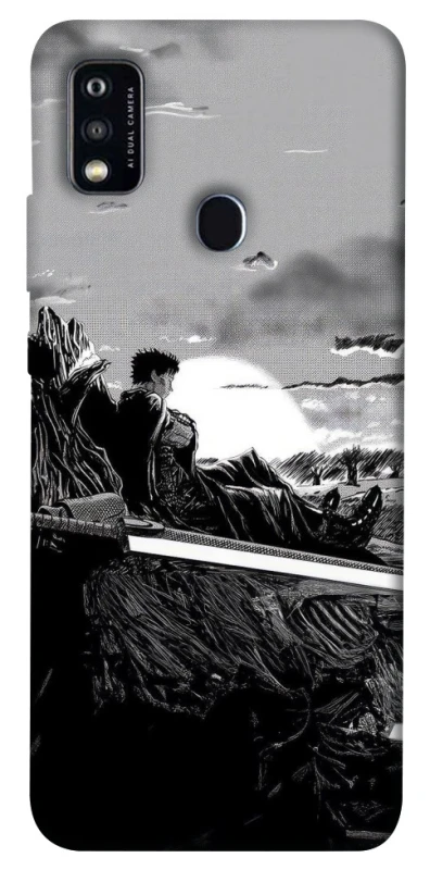 Чохол на ZTE Blade A51 Berserk sunset фото 1 з 1