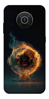 Чохол на Nokia X10 / X20 Fire Bitcoin фото 1 з 1
