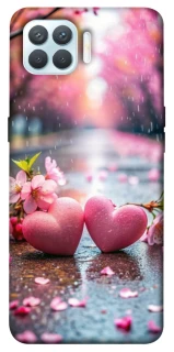 Чехол на Oppo F17 Pro Pink heart фото 1 из 1