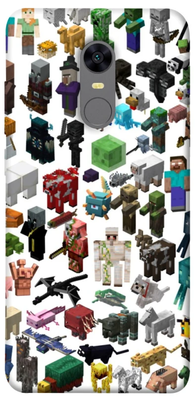 Чехол на Xiaomi Redmi 5 Plus / Redmi Note 5 (Single Camera) Minecraft v4 фото 1 из 1