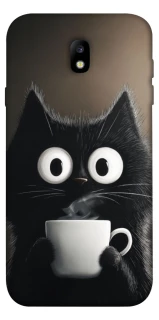 Чехол на Samsung J730 Galaxy J7 (2017) morning cat фото 1 из 1