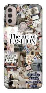 Чехол на Motorola Moto E40 Fashion collage ver.12 фото 1 из 1