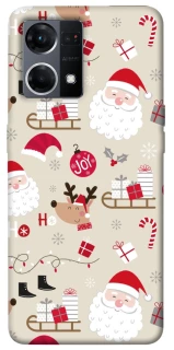 Чохол на Oppo Reno 7 4G Новорічний v1 фото 1 з 1