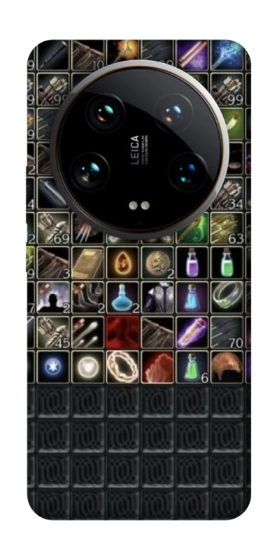 Чохол на Xiaomi 14 Ultra Inventory menu ver.2 фото 1 з 1