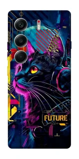 Чохол на Tecno Camon 40 Cyber Cat v2 фото 1 з 1