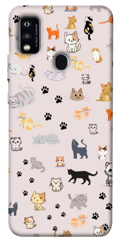 Чохол на ZTE Blade A51 Cat style ver.1 фото 1 з 1