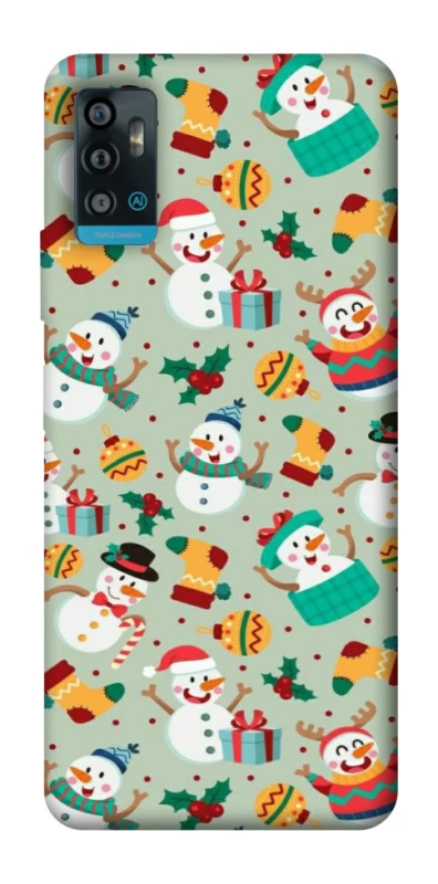 Чехол на ZTE Blade A71 Новогодний v2 фото 1 из 1