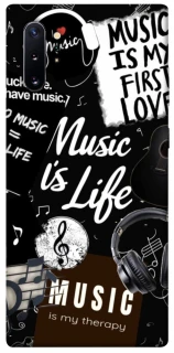 Чохол на Samsung Galaxy Note 10 Plus Music is Life фото 1 з 1