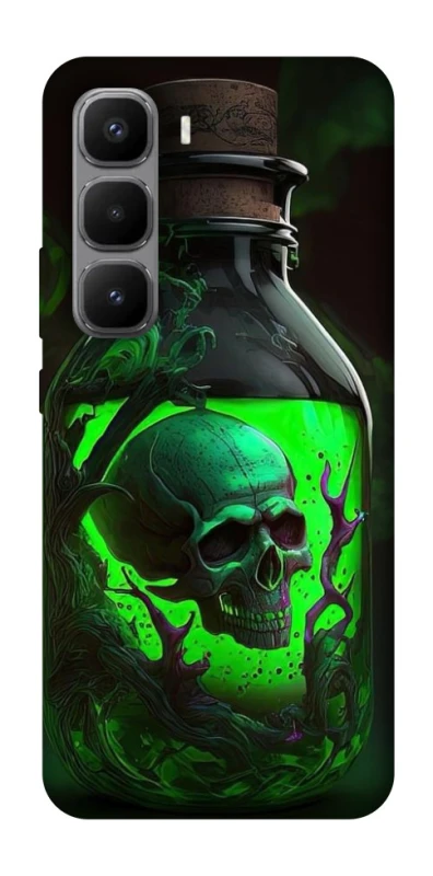 Чехол на Infinix Hot 60 Pro+ Skull bottle фото 1 из 1