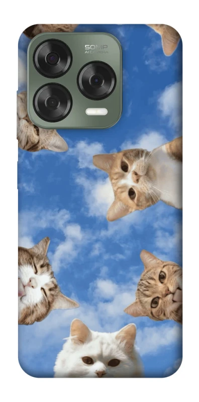 Чехол на ZTE Nubia V70 Design Сats фото 1 из 1