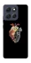 Чохол на Motorola Moto G86 Heart with flowers фото 1 з 1