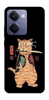 Чехол на Realme P3 Ultra Кот-самурай фото 1 из 1