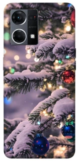 Чехол на Oppo Reno 7 4G Новогодний v31 фото 1 из 1