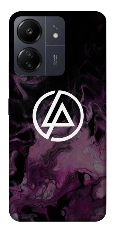 Чехол на Xiaomi Poco C65 Linkin Park logo ver.6 фото 1 из 1