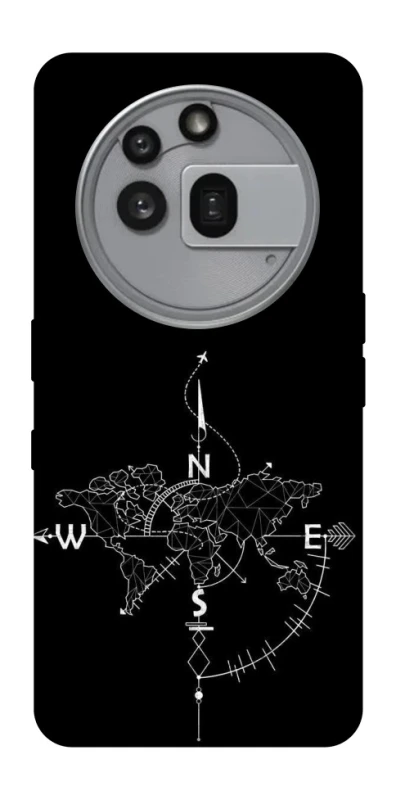 Чехол на Nothing Phone (3a) Pro Travel Map фото 1 Чехол на Nothing Phone (3a) Pro Travel Map фото 1 из 1