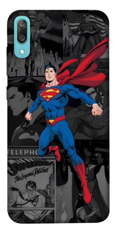 Чехол на Huawei Y6 Pro (2019) superman comics фото 1 из 1
