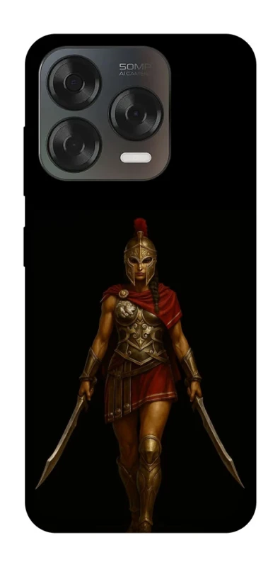 Чехол на ZTE Blade V70 Design Goddess of war ver.3 фото 1 из 2