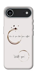 Чехол на Apple iPhone 17 Air (6.5") Coffee with you фото 1 из 1
