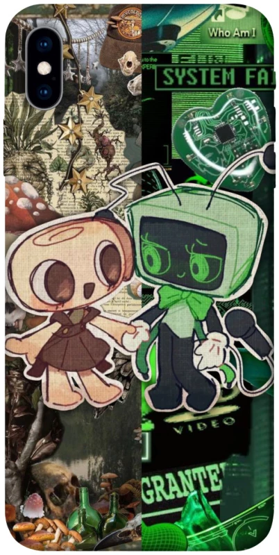 Чехол на Apple iPhone X (5.8") Dandy World Shelly Art фото 1 из 1