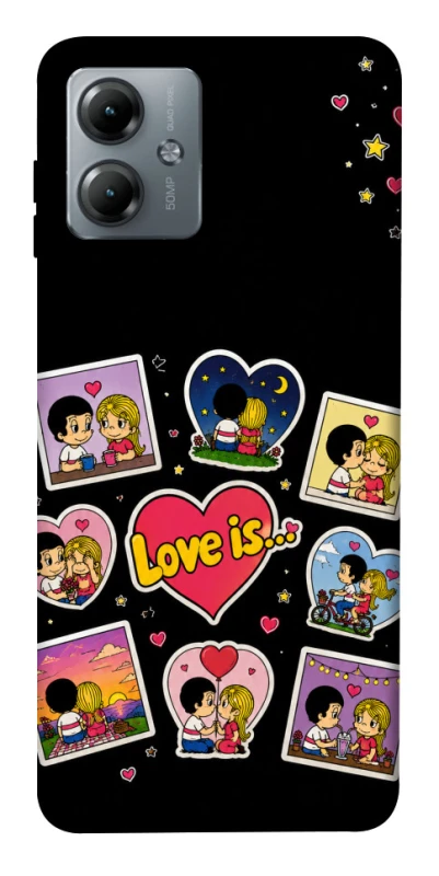 Чехол на Motorola Moto G14 Love is ver.2 фото 1 из 1