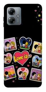 Чехол на Motorola Moto G14 Love is ver.2 фото 1 из 1
