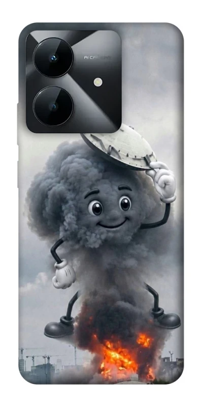 Чехол на Realme Note 60x Moscow never sleeps ver.3 фото 1 из 1