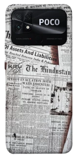 Чехол на Xiaomi Poco C40 Газеты фото 1 из 1