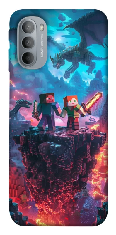 Чохол на Motorola Moto G31 Minecraft v3 фото 1 з 1