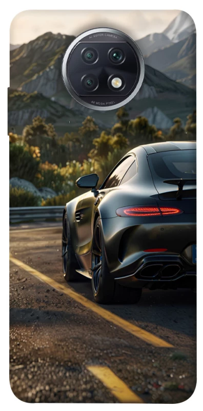 Чохол на Xiaomi Redmi Note 9 5G / Note 9T Car in the mountains фото 1 з 1