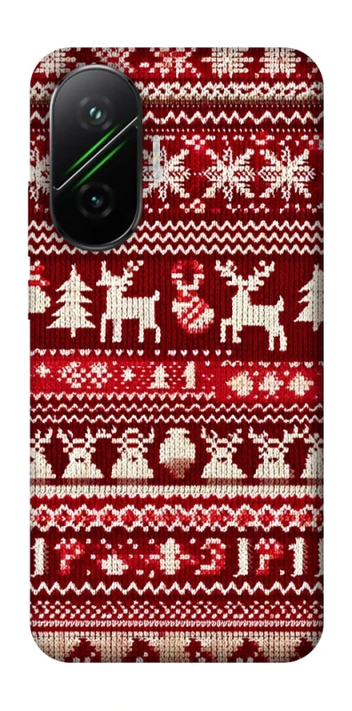 Чохол на Xiaomi Poco F7 Christmas jumper ver.2 фото 1 з 1