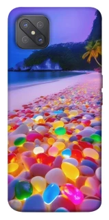 Чехол на Oppo A92s Светящиеся камни на берегу фото 1 из 1